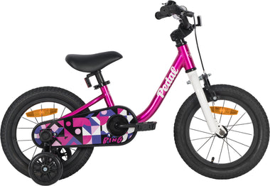 Pedal Bing 14" Kids Bike Pink/White