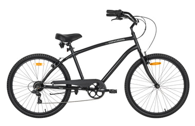 Pedal Copacabana 7 Speed Cruiser Bike Black
