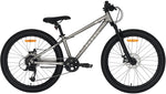 Pedal Jackal 24" Kids Bike Silver Chrome
