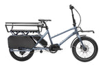 Pedal Nomad Cargo Electric Cargo Bike Blue Metal Grey