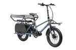 Pedal Nomad Cargo Electric Cargo Bike Blue Metal Grey