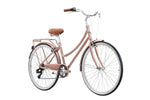 Pedal Uptown DLX 7-Speed Cruiser Bike Rose Gold